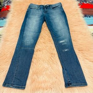 Banana Republic Distressed Skinny Jeans Sz 30P